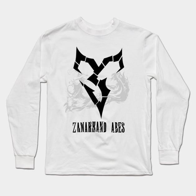 Zanarkand Abes - Final Fantasy X Long Sleeve T-Shirt by degdesign